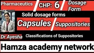 What is Capsule ll Types of Capsules ll Suppositories ll Classifications of Suppositories
