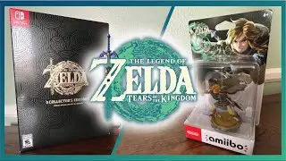The Legend of Zelda Tears of the Kingdom Collector's Edition + Amiibo UNBOXING