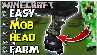 Minecraft - Mob Head Farm | 1.17 Charged Creepers