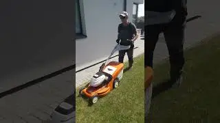 grass cleaning