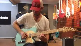 Moniker Guitars Seafoam Dixie with TV Jones Classic Pickups