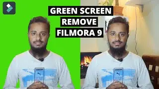 Green Screen Remove in Filmora 9 | How to remove Green Screen  in Filmora 9 | Bangla Tutorial