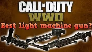 Best light machine gun! - Call of duty world war 2 guides