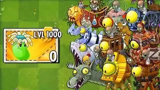 Every Random Plants LEVEL 1000 Power-Up vs ALL Final Bosses Fight! - PvZ 2 Mod Final Bosses