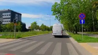 Olsztyn - Jonkowo - Trasa samochodem. 4K 2024