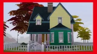 COMO CONSTRUIR la CASA de UP en los SIMS 4 : Speed Build