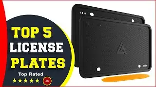✅ Top 5: Best License Plate Frames Reviews of 2023
