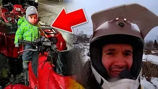 Я БОЮСЬ КВАДРОЦИКЛА😱😱😱