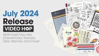 Spot Light Coloring: Altenew July 2024 Release Video Hop