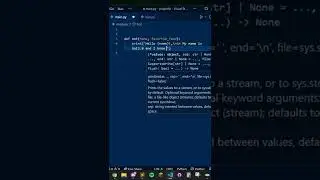 Python Project! #python #coding #code #tech #techtok #nerd #fyp
