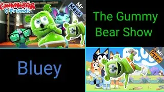 The Gummy Bear Show & Bluey Gummy Bear Cover Mashup By Mr Peter & Mr Mask