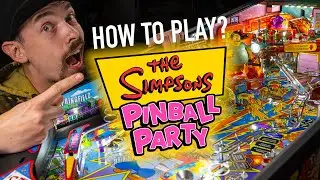 How to play in The Simpsons pinball party, tutorial, gameplay and rules review.