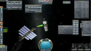 Docking a Ship to my Spacestation [Erkle docking mod, KSP 0.17]
