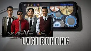 MARVELLS - LAGI BOHONG || REAL DRUM COVER