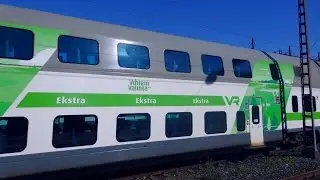 InterCity Train Helsinki - Turku, a beautiful Finnish summer journey