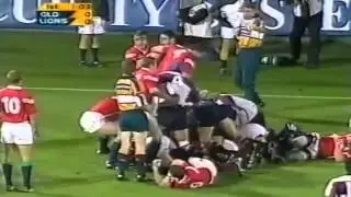 Lions vs Australia  Fights Brawls and foul play