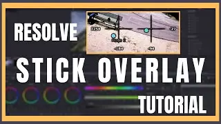 How to Easily Get FPV STICK OVERLAY! (with Davinci Resolve)