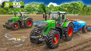 Acker-Showdown im Herbst: Ernte-Abschluss und Aussat! | XXL Farm #11 | FARMING SIMULATOR 25