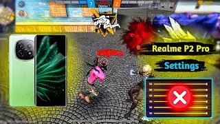 REALME P2 PRO⚙️SETTINGS⚡FREE FIRE HEADSHOT SENSITIVITY 2024 ♥️HUD + SENSI + DPI