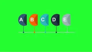 Infographics green screen04