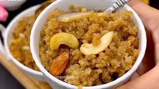Healthy Dessert Recipe Without Sugar | Easy Sweet Daliya Recipe |