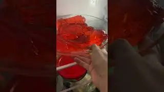 I'm trying to grow jellybeans with salt - Salt jellybean experiment 
