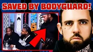Chicago Thug Gets Removed From No Jumper By Adam22 Bodyguard