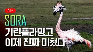 이제 진짜 미친것 같습니다. SORA에서 방금 나온 믿기힘든 AI 영상