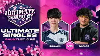 Riddles vs MkLeo - Gauntlet C Ultimate Summit 6 - SSBU Singles | Kazuya vs Joker