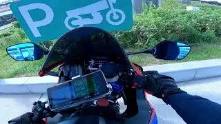 橋を走る。しまなみ海道、瀬戸大橋【CBR600RR Stock Exhaust Sound】