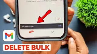 How to Delete Bulk Email from Gmail App on iPhone