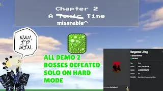 Block Tales: Soloing all hard mode demo 2 story bosses