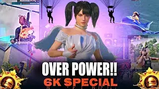 Over Power!!🔥|| 6K Special Bgmi Video🥰 || BGMI/PUBG 🔱