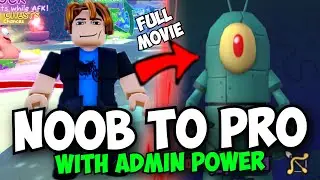 Noob to EXOTIC PRO in Spongebob TD WITH ADMIN POWER (FULL MOVIE)!