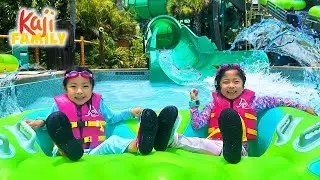 Water Slides at Universal Waterpark with Emma and Kate!
