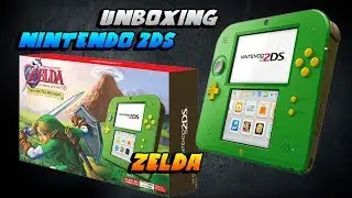 Unboxing Nintendo 2DS version ZELDA