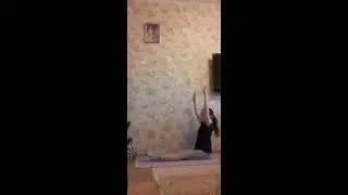 Гимнастика дома. Упражнение  3.