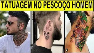 47 TATUAGEM MASCULINA NO PESCOÇO #tatugemasculina #tattoo