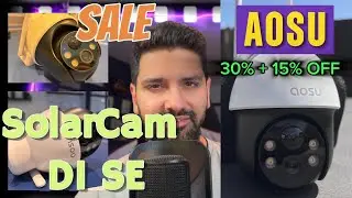 On SALE! ⭐ AOSU SolarCam D1 SE 🔥 - Full Review #trending #viral #unboxing #tech #homesecurity #sale