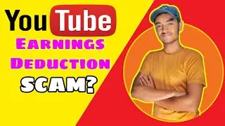 YouTube Earning Deduction/cut 2020. Tech Get