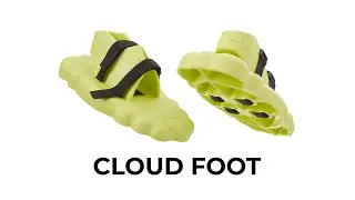 Aqquatix - Cloud Foot è efficace, per l'allenamento delle gambe in acqua fonda.