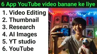 6 Application for youtube creator