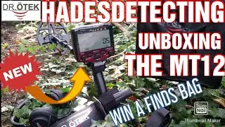 UNBOXING | The NEW MT12 DrOtek METAL DETECTOR