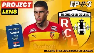 SERBIAN WONDERKID!? PES 2023 - RC Lens Master League | #EP3