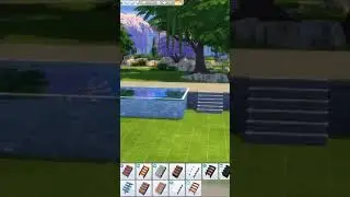 The Sims 4 Tutorial: Стеклянный бассейн (no CC, no Mods) / Glass pool / 