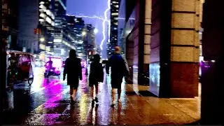 Stormy evening in NYC - August 3rd, 2024