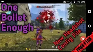 OneTap Headshot Free Fire Best Config File 2020 after Update.Win every game.Play like pro.