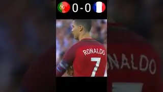 Portugal vs France EURO 2016 final macth highlight #shorts #youtube #ronaldo #football