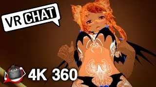 4K 360 VR Succubus Flame Lap Dance [Who's - Jacquees] - VRChat Full Body Tracking Dancing Highlight
