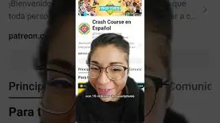 Recomendación del año:@CrashCourseenEspanol